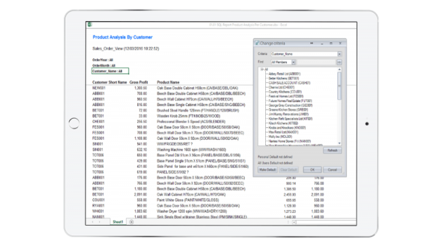 EiB All Accounting Systems Page - Product Analysis By Customer - Ipad