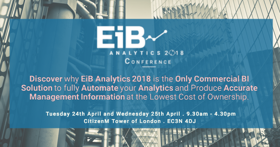 EiB Analytics 2018 Conference - The Future of Automated MI